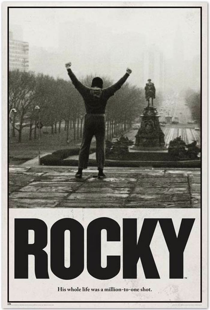 ROCKY BALBOA AFISA 61X91,5