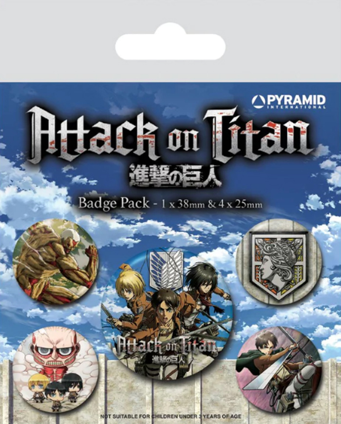 SET KONKARDES ATTACK ON TITAN