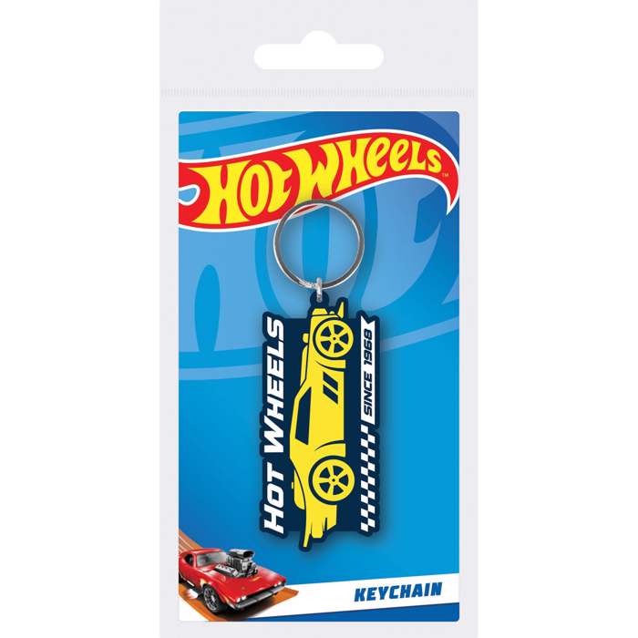 HOT WHEELS (SINCE 1968) PVC KEYCHAIN