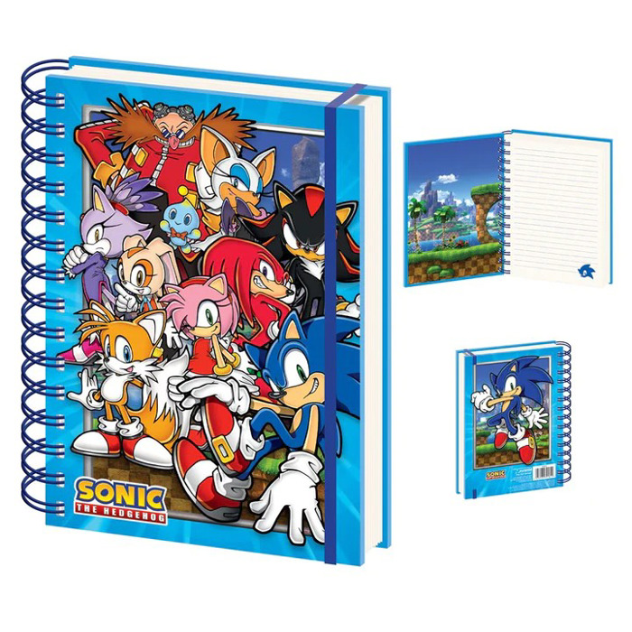 SONIC THE HEDGEHOD (GREEN HILL ZONE GAND) A5 WIRO NO