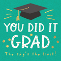 YOU DID IT GRAD